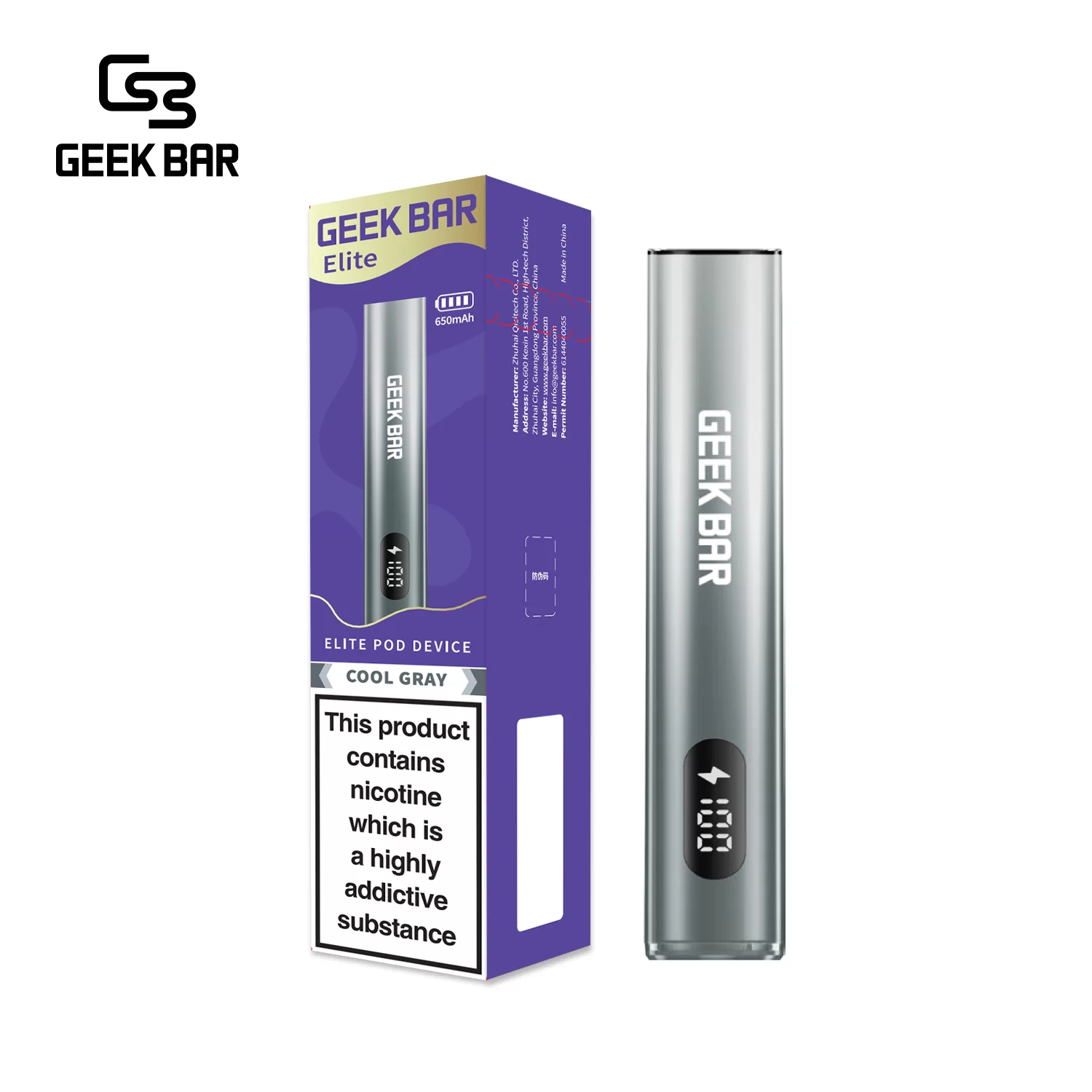 2b0a7b72fa719e672f527328692ff53d Geek Bar Elite Prefilled Pod Kit 菁英一次性拋棄式電子煙